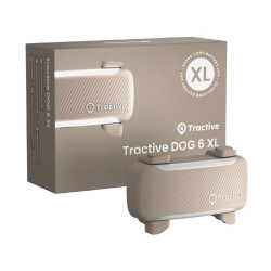 Tractive DOG 6 XL | GPS lokátor a monitor aktivity pro psy - hnědá | P59587