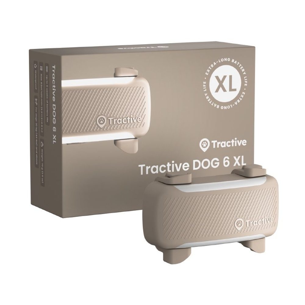 Tractive DOG 6 XL - hnědá | P59587