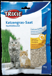 Tráva pro koťata Trixie sáček 100g
