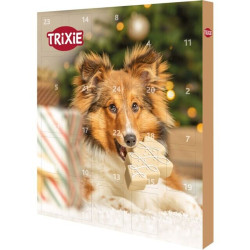 TRIXIE Adventní kalendář pro psy, masové pochoutky, 30x34x3,5cm  | Pamlsky pro psy | P54403