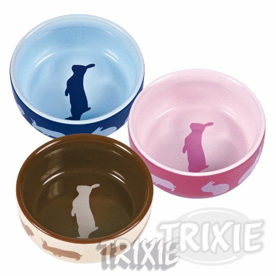 Trixie Keramická miska pro králíky barevná 250 ml/11 cm