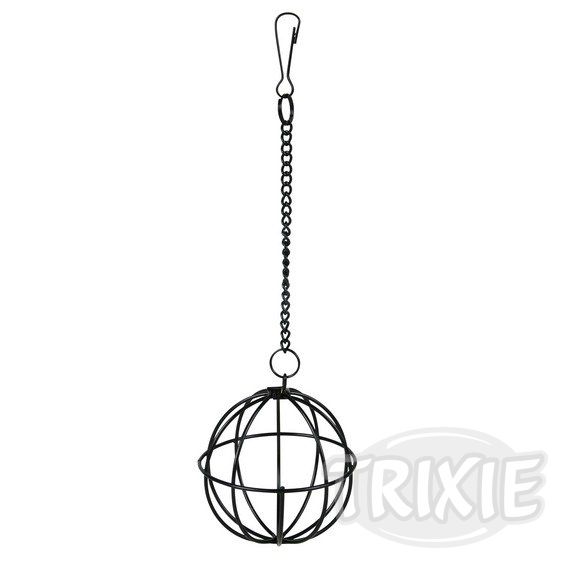 Trixie Kovový závěsný míč na potravu 12 cm