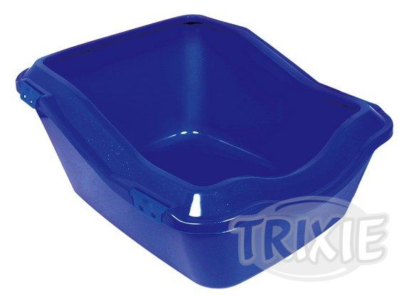 Trixie WC s okrajem, zvýšená zadní část 45x21(29)x54 cm – modrá