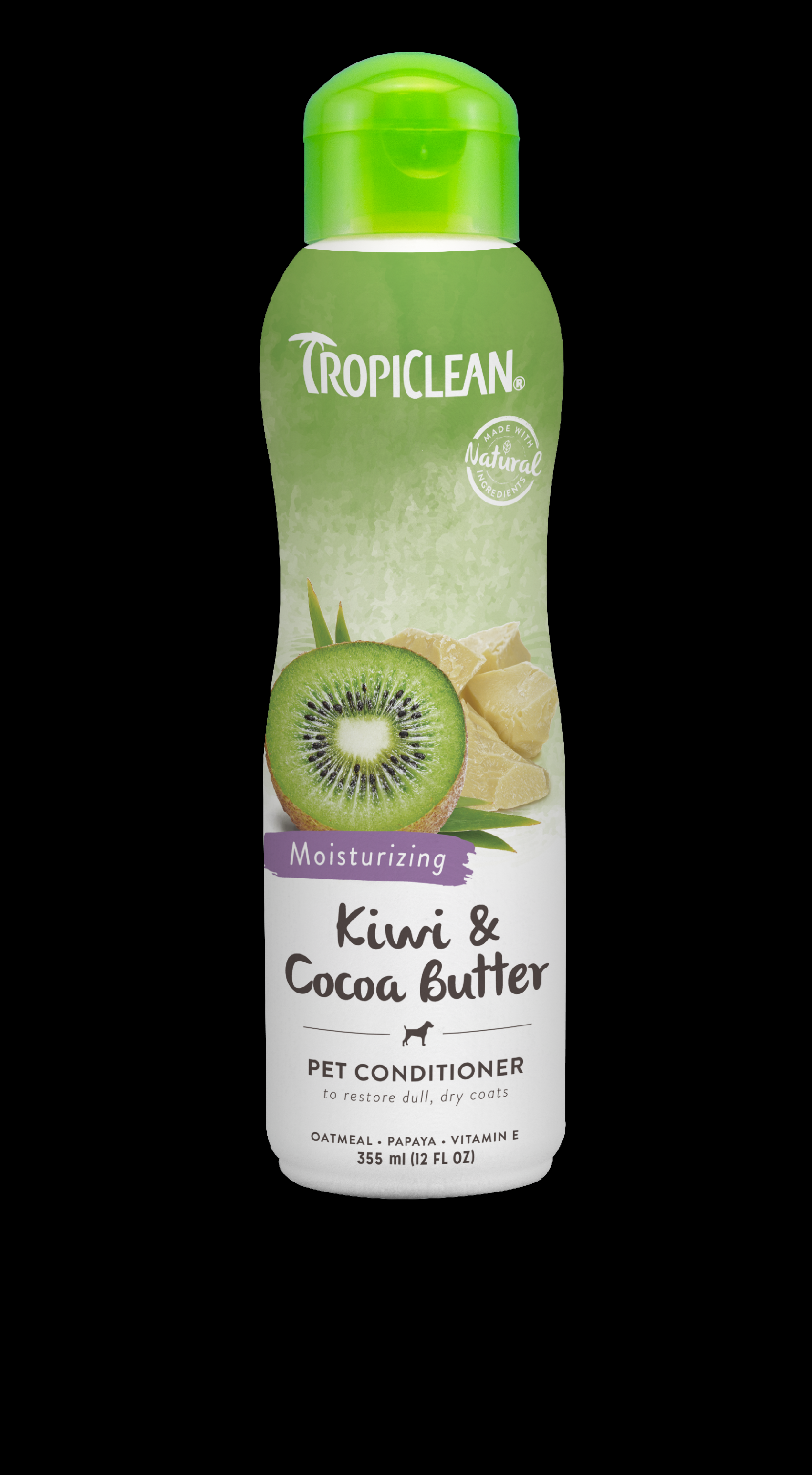 TropiClean kondicionér kiwi a kakaové máslo 355 ml