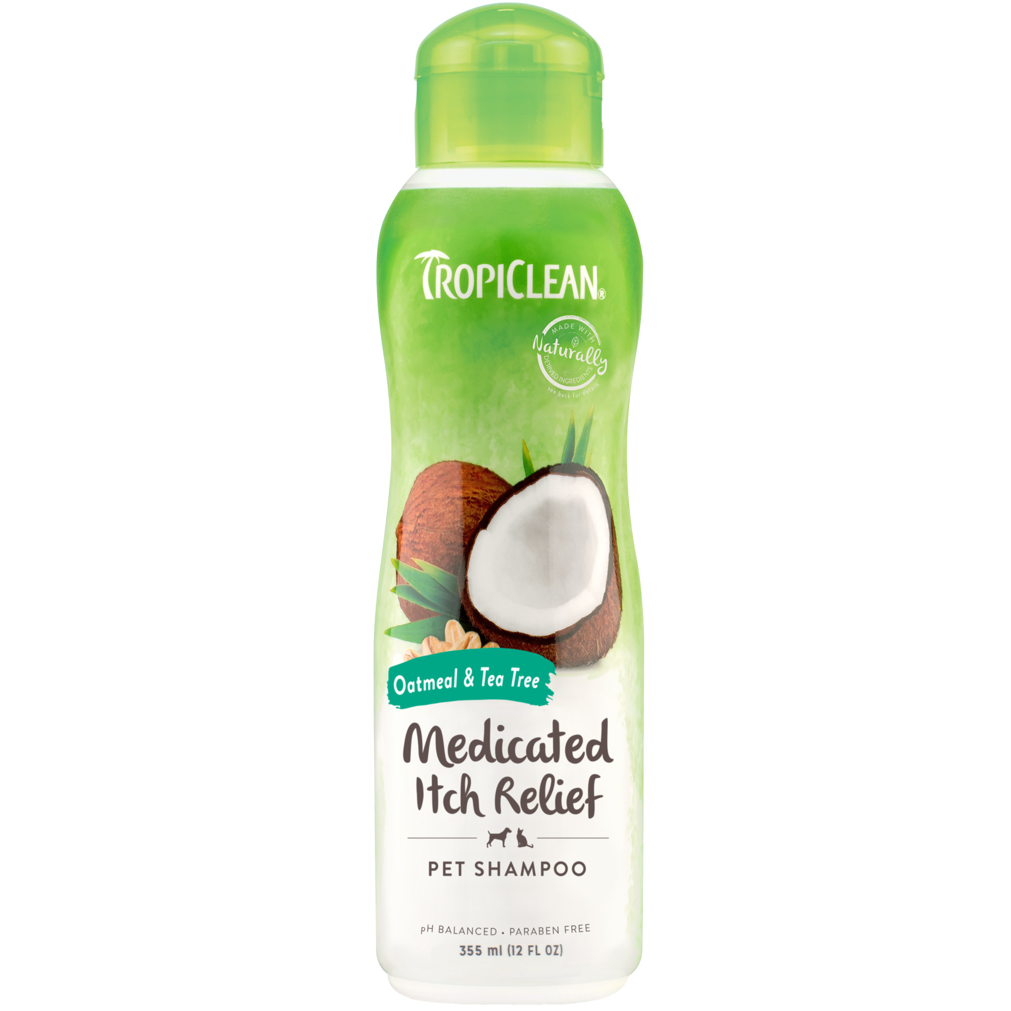 TropiClean šampon ovesné vločky a čajovník 355 ml