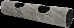 Tunel Magic Cat plyš šedý 120cm