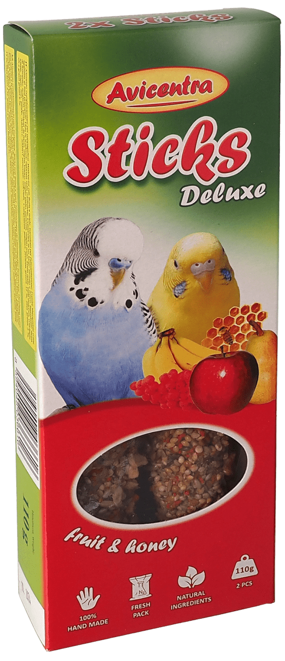 Tyčinky AVICENTRA ovocné pro andulky 2ks
