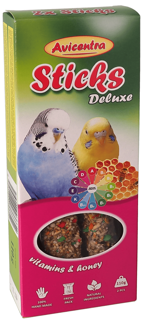 Tyčinky AVICENTRA vitamínové pro andulky 2ks
