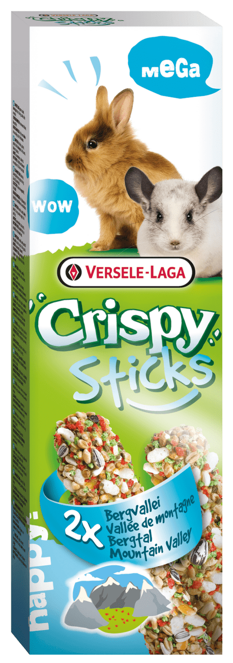 Tyčinky VERSELE-LAGA Crispy Mega s bylinami pro králíky a činčily 140g