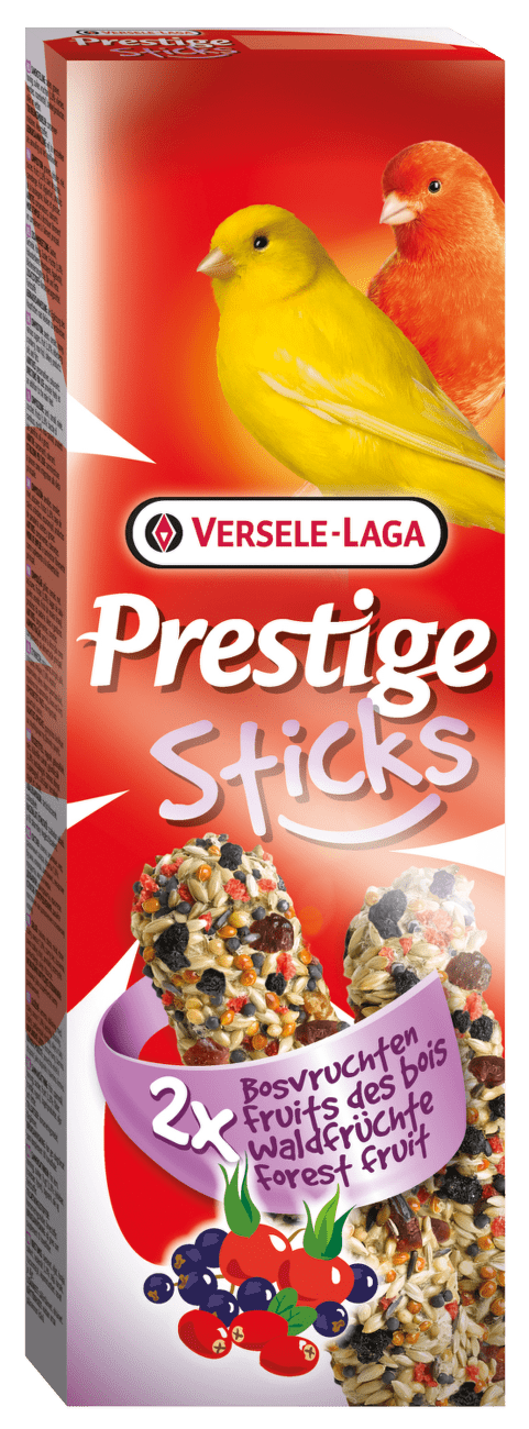 Tyčinky Versele-Laga Prestige lesní ovoce pro kanáry 60g