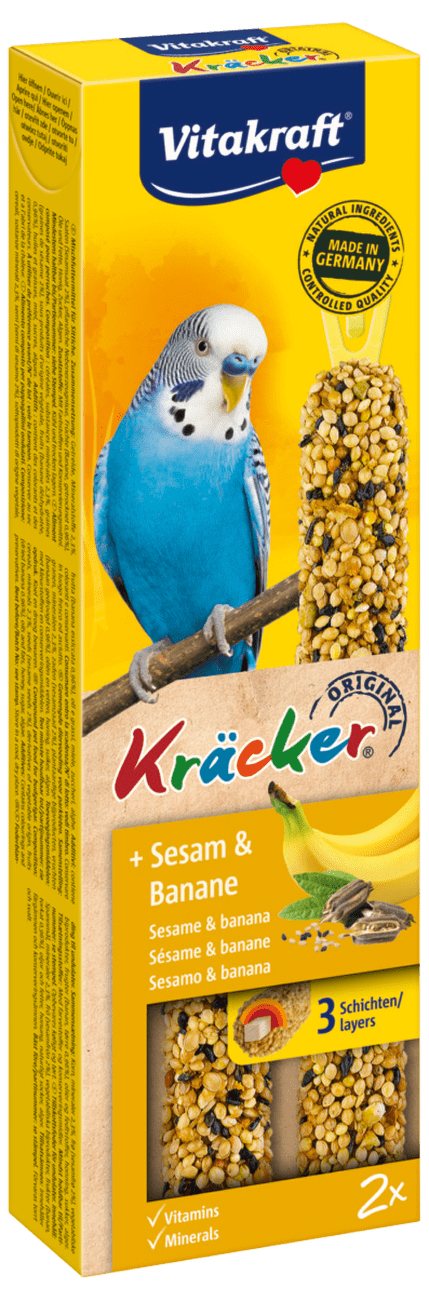 Tyčinky Vitakraft Kracker banán 2ks