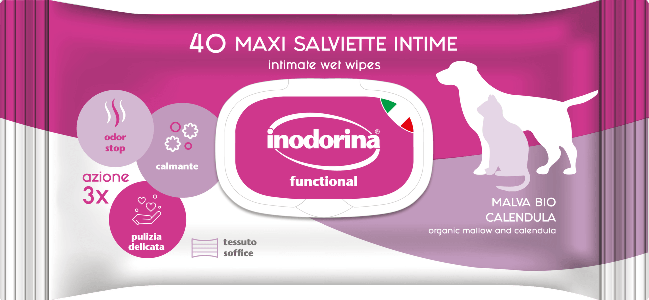 Ubrousky Inodorina intim 40ks