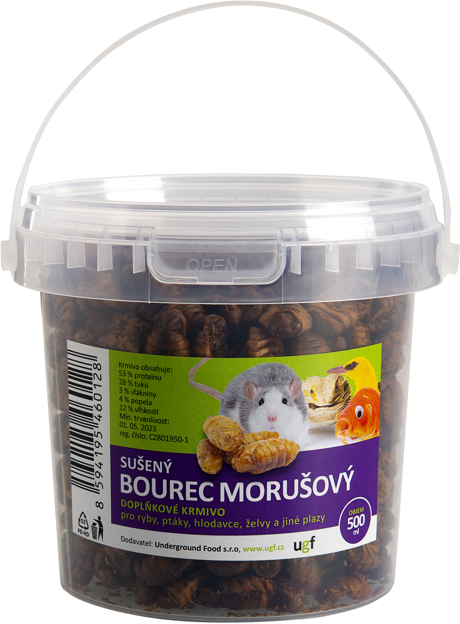 Underground Food Bourec morušový 500 ml