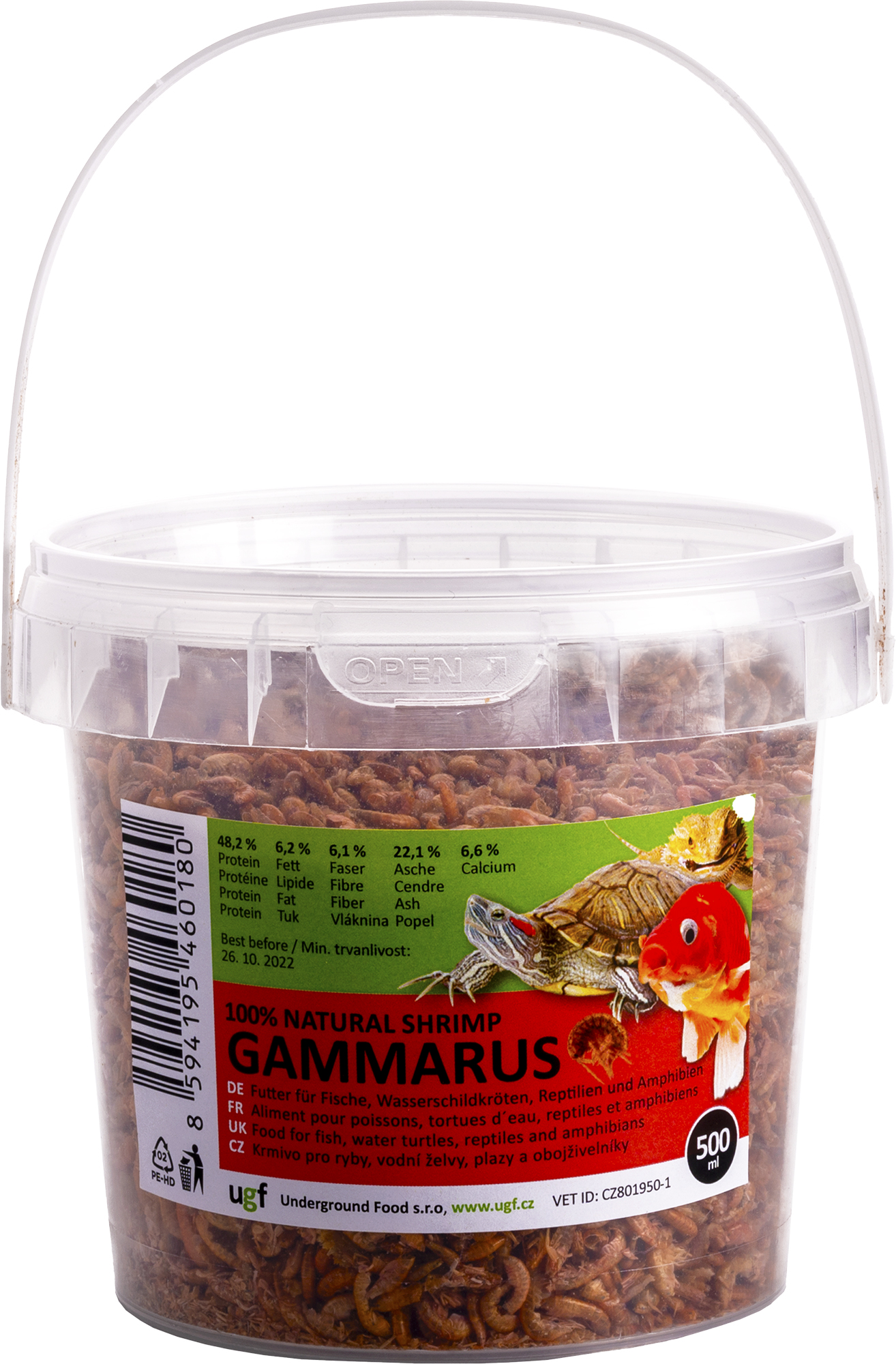Underground Food Gammarus 500 ml