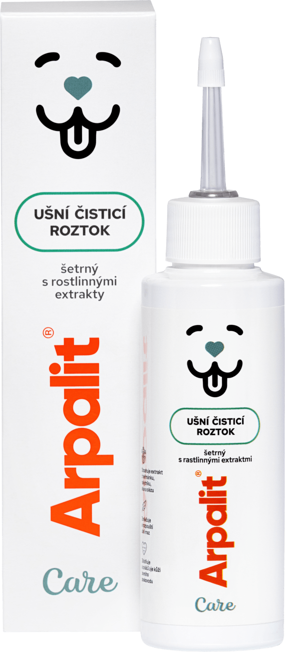Ušní roztok Arpalit Care s rostlinnými extrakty 100 ml