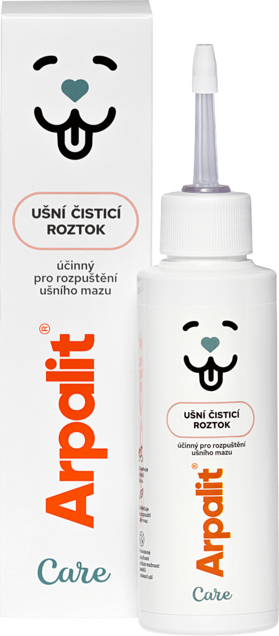 Ušní roztok Arpalit Care s účinnou čisticí látkou 100 ml