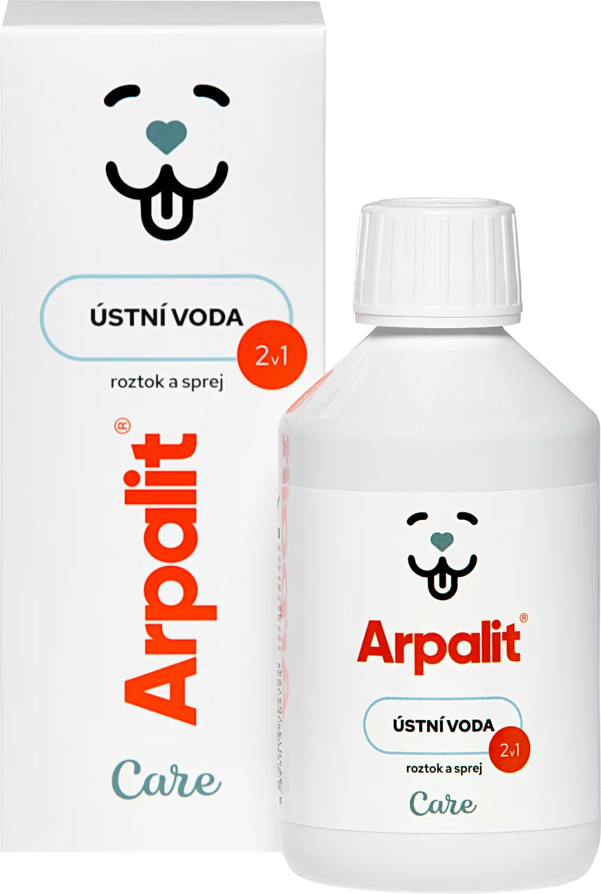 Ústní voda Arpalit Care 2v1 roztok a sprej 250 ml
