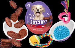 Vajíčko s překvapením Joy&Toy pro psy