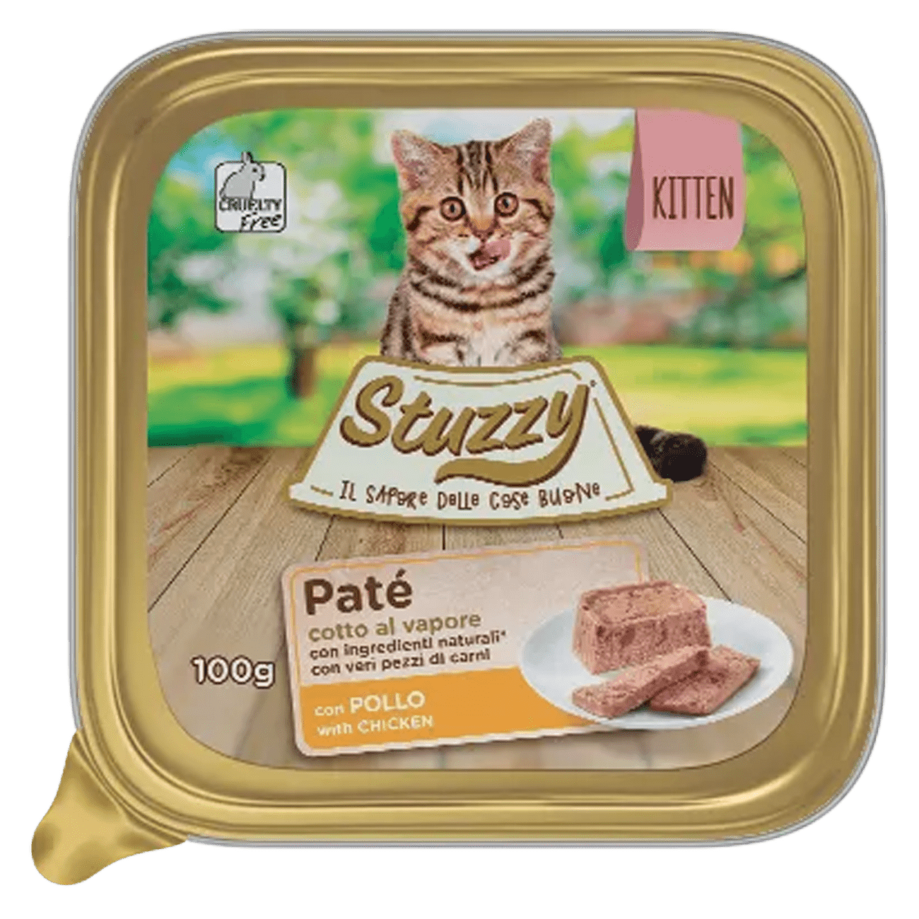 Vanička MISTER STUZZY Kitten kuřecí 100g