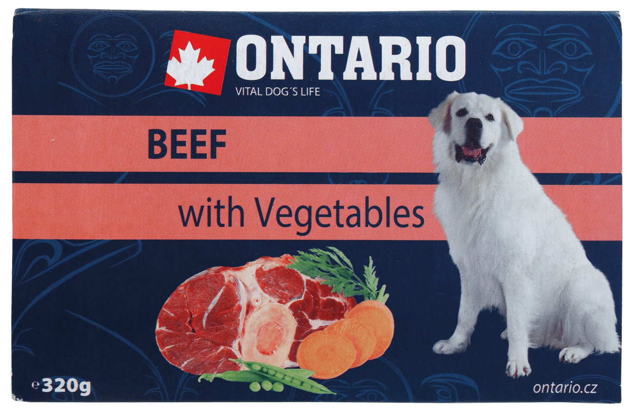 Vanička Ontario Beef with vegetable 320g