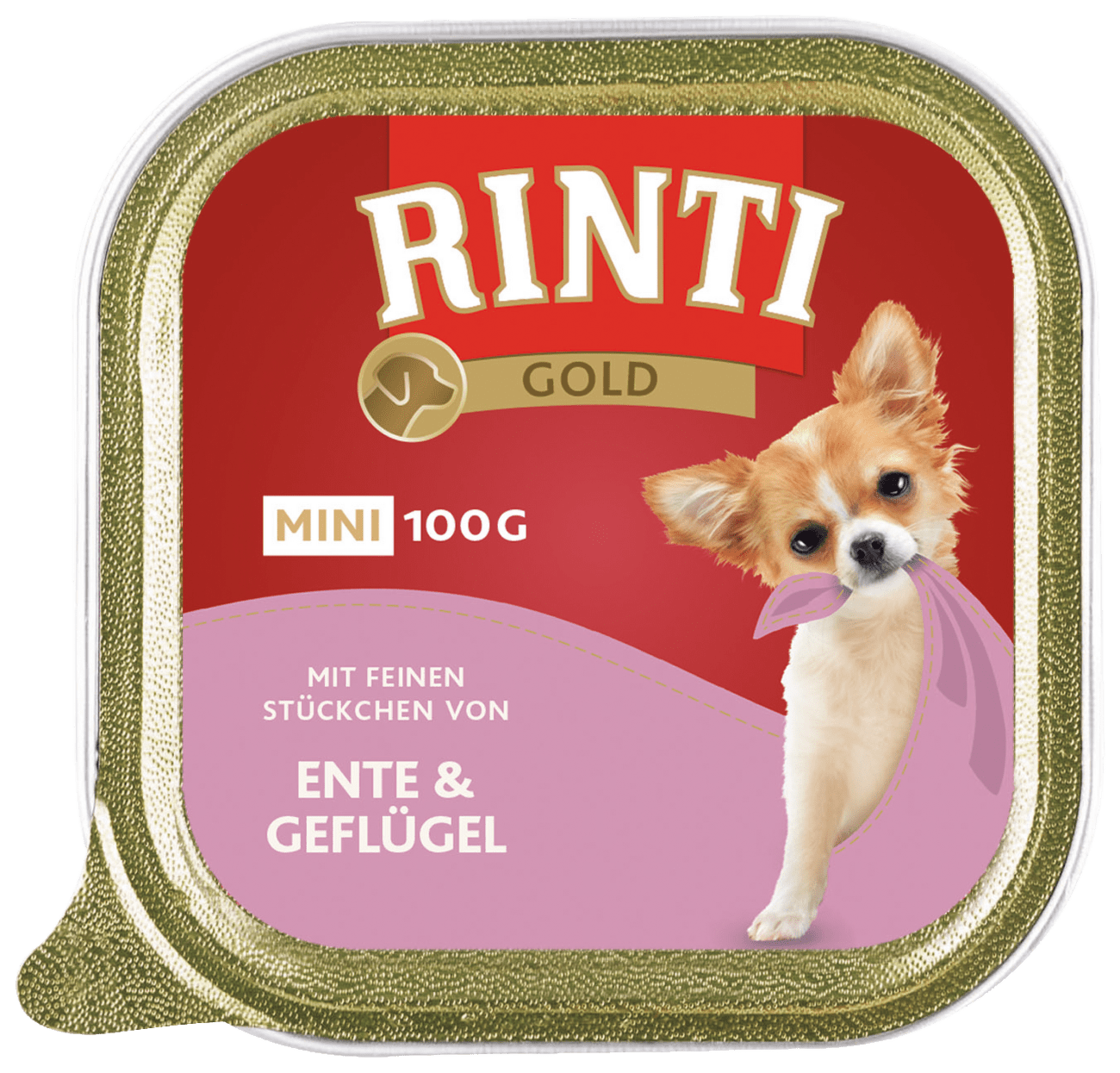 Vanička Rinti Gold Mini kachna + drůbež 100g