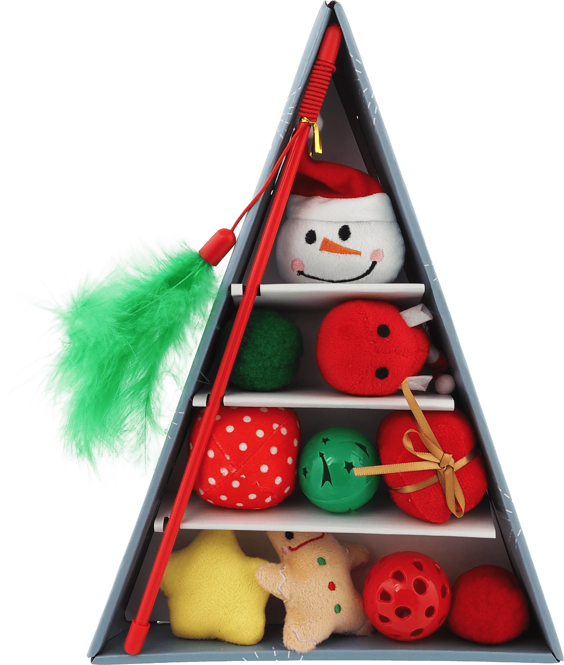 Vánoční hračky Magic Cat Winter Tale box 11ks