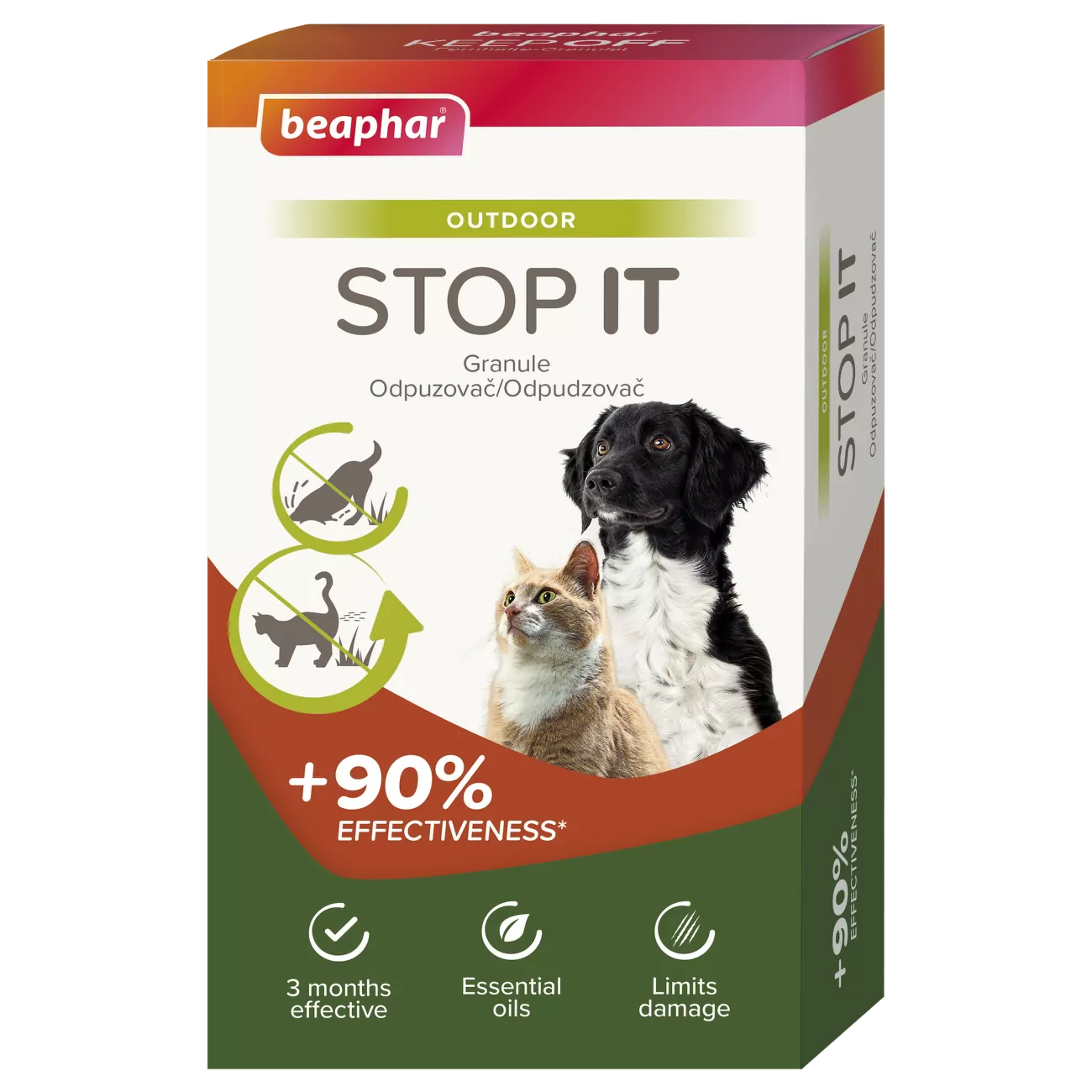 Venkovní odpuzovač Beaphar STOP IT granule 2x200g