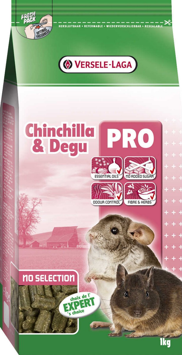 Versele-Laga Crispy Pellets pelety pro činčily a osmáky 1 kg