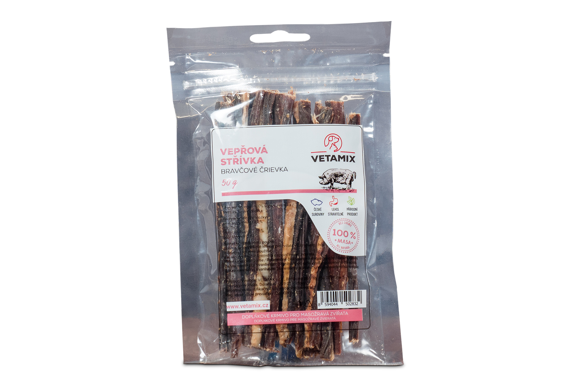 Vetamix vepřová střívka 50 g