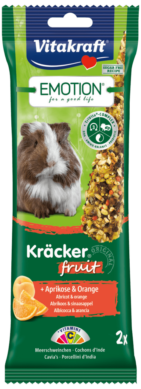 Vitakraft Emotion kracker morče ovocný 2ks