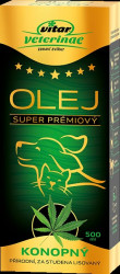 VITAR Veterinae konopný olej 500 ml