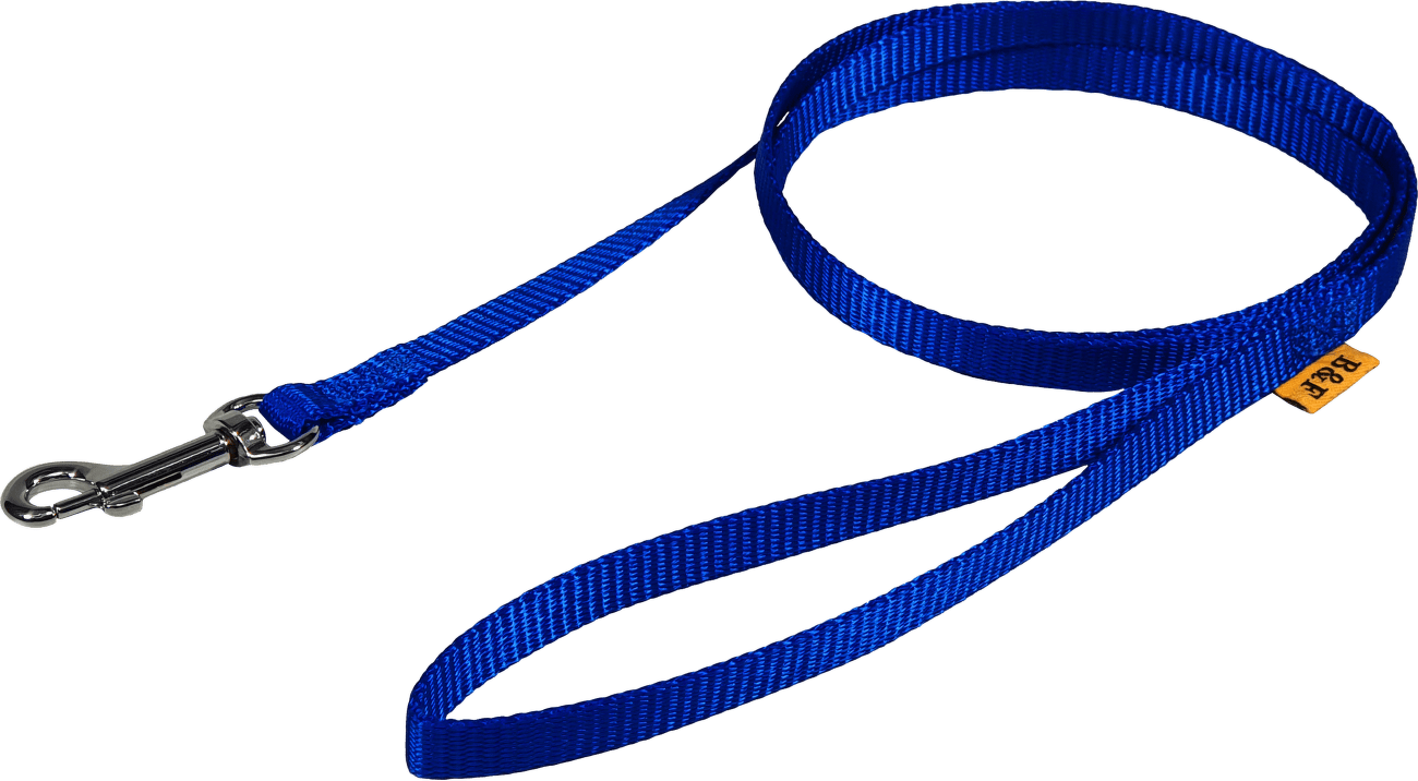 Vodítko BaF nylon modré 1x120cm