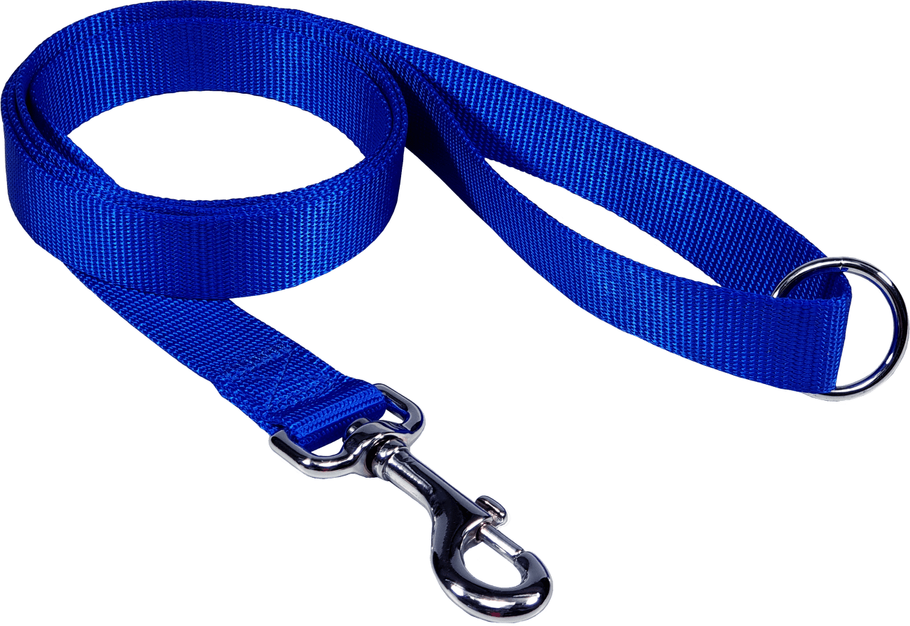 Vodítko BaF nylon modré 2x150cm