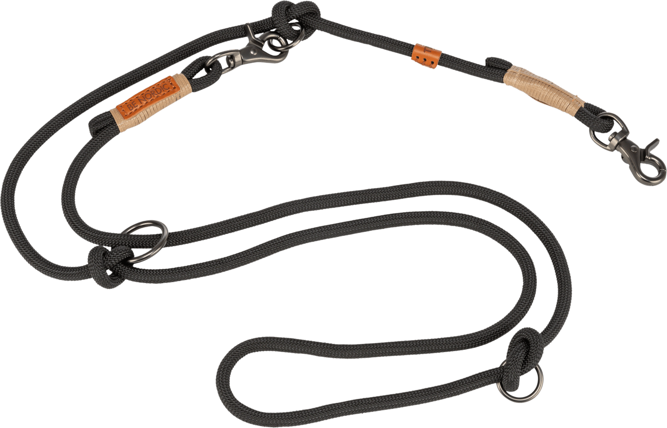 Vodítko Be Nordic prodlužovací Trixie L-XL 2 m 13 mm černé