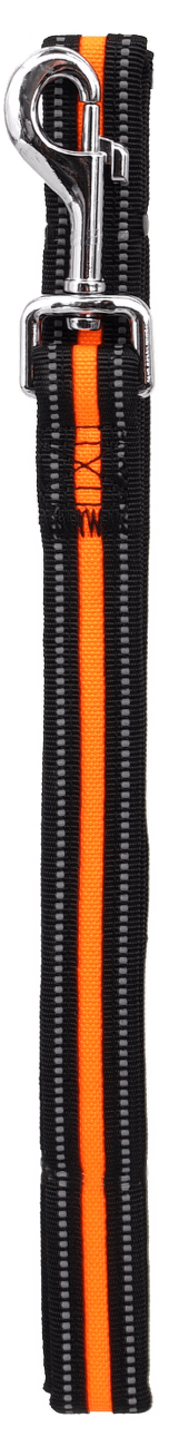 Vodítko Dog Fantasy Neoprene S oranžové 2x120cm