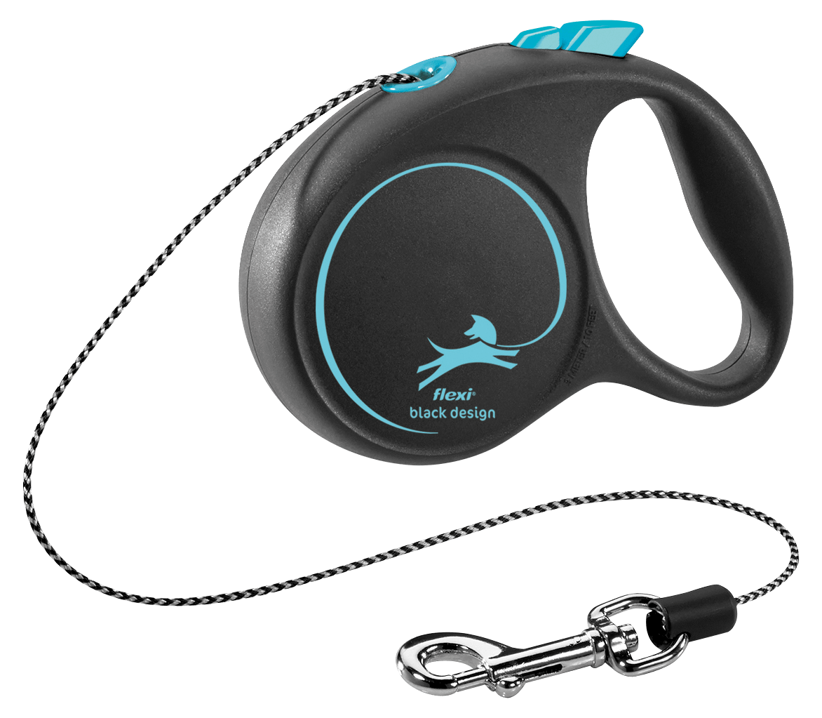 Vodítko Flexi Black Design lanko XS 3m modré