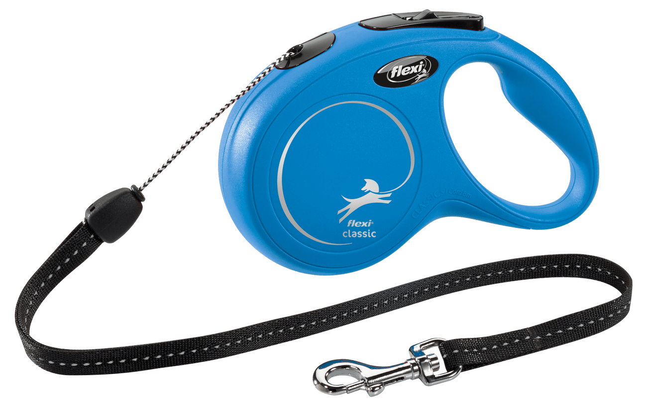 Vodítko FLEXI Classic New lanko modré S