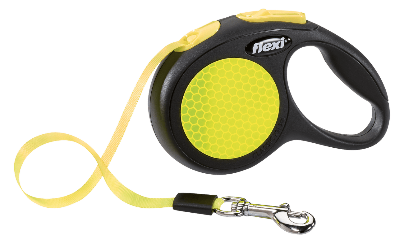 Vodítko Flexi Classic New Neon páska XS 3m