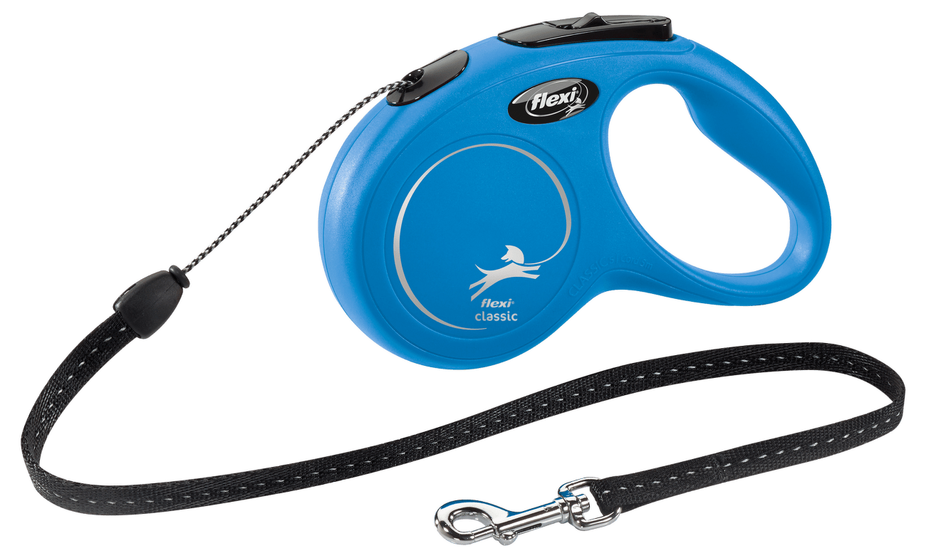 Vodítko Flexi New Classic Cord S 5m modré