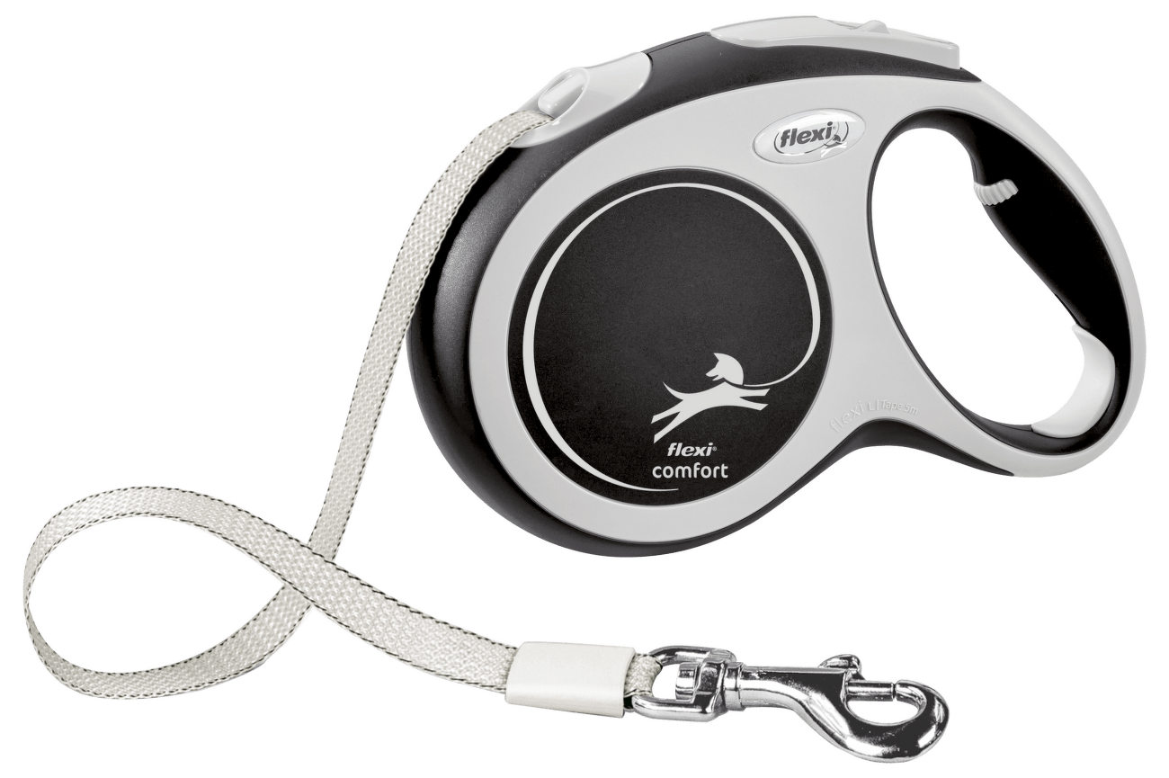 Vodítko Flexi New Comfort páska L 5m černé