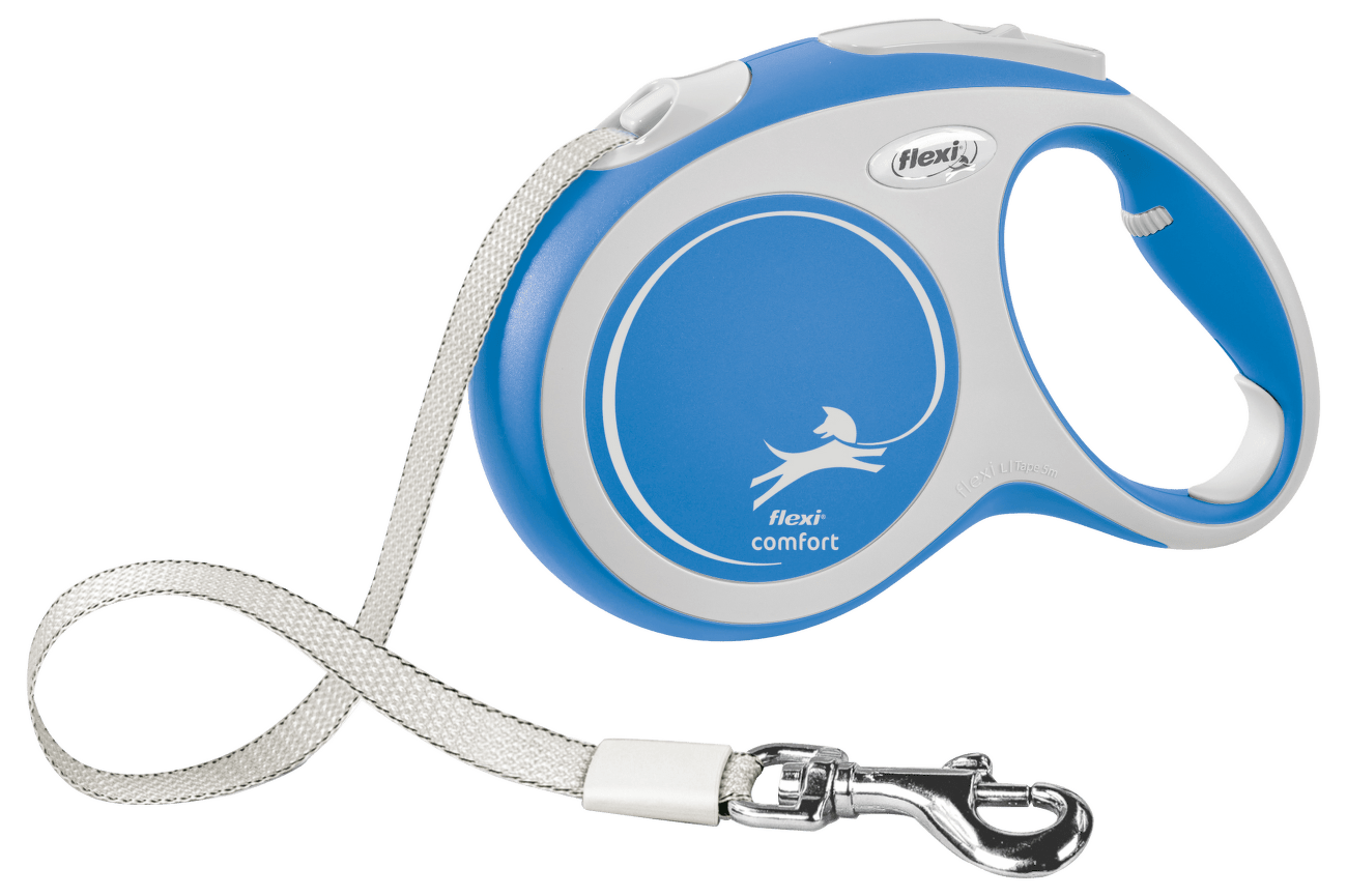 Vodítko Flexi New Comfort páska L 5m modré