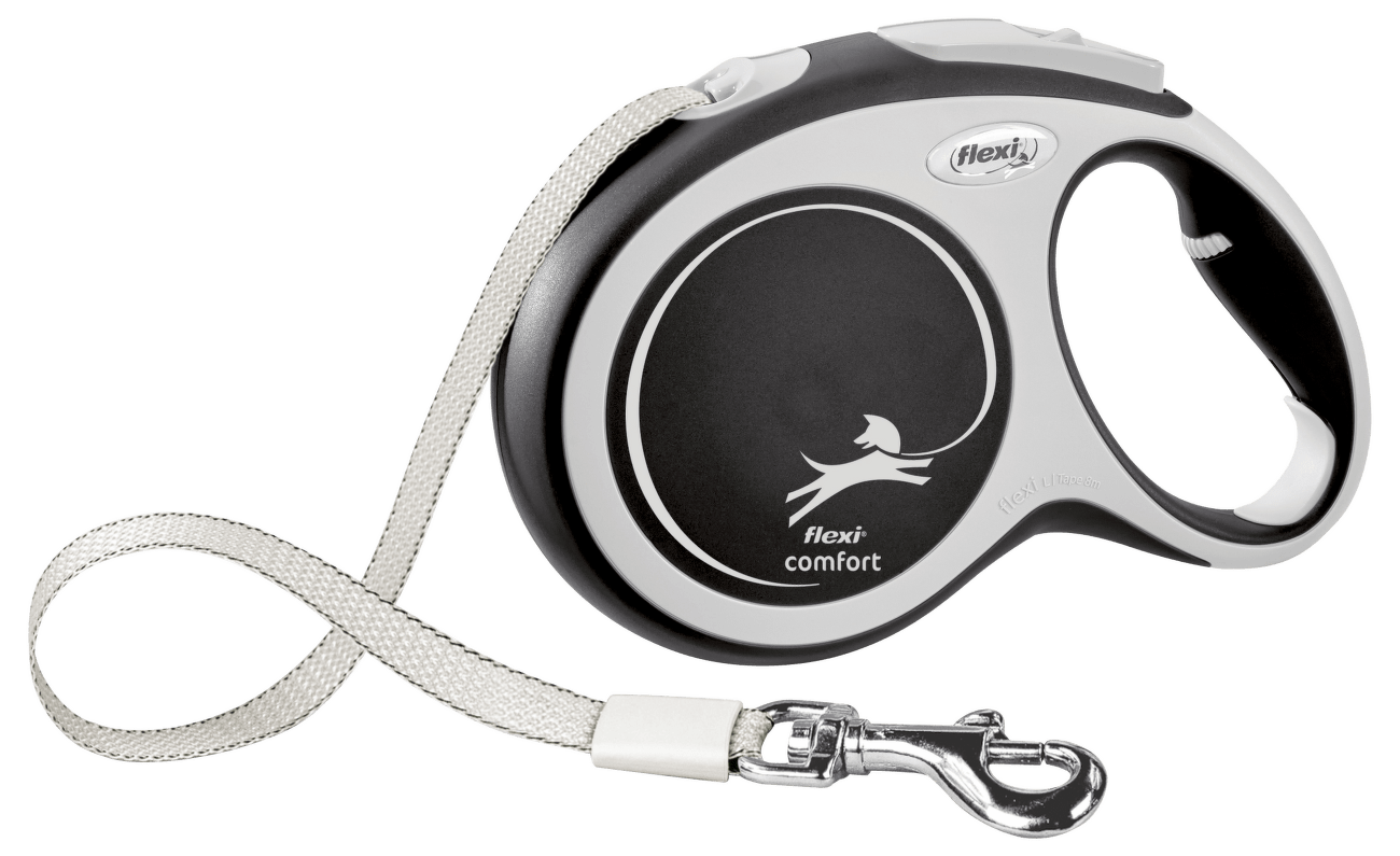 Vodítko Flexi New Comfort páska L 8m černé