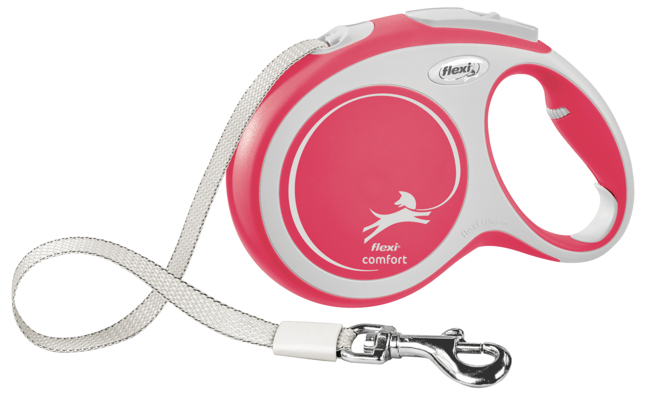 Vodítko Flexi New Comfort páska L 8m červené