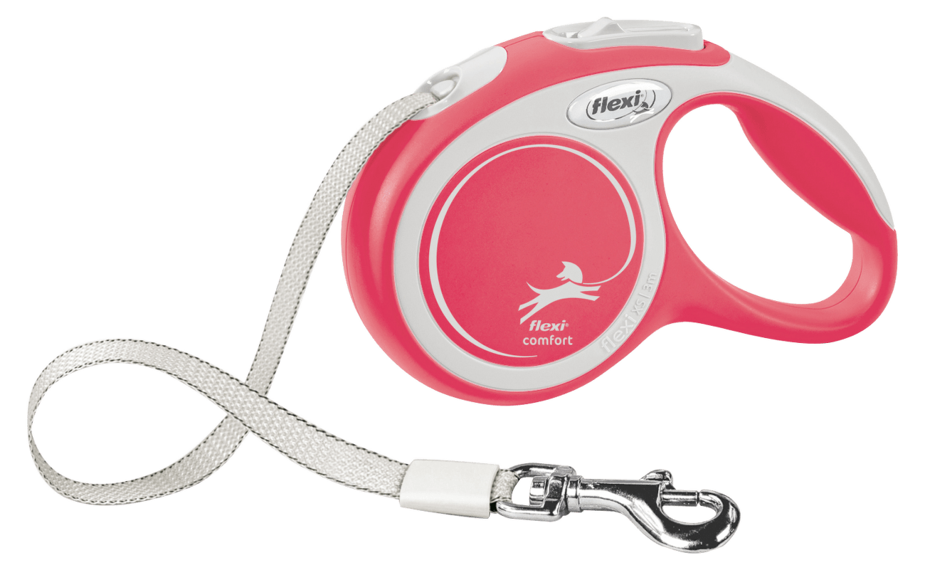 Vodítko Flexi New Comfort páska XS 3m červené