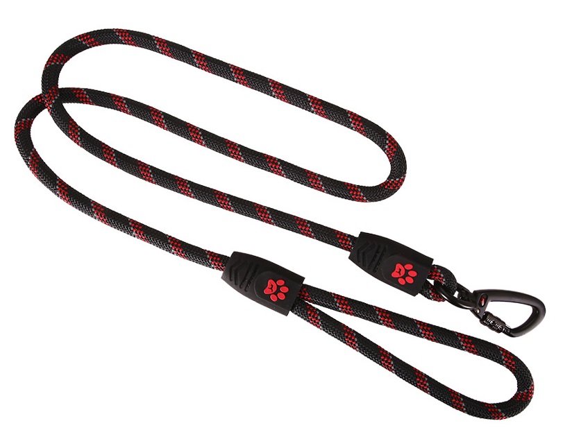 Vodítko Gimborn Click & Lock 8 mm x 150 cm červené