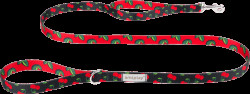 Vodítko pre psov Amiplay BeHappy Cherry S 150 cm × 1,5 cm