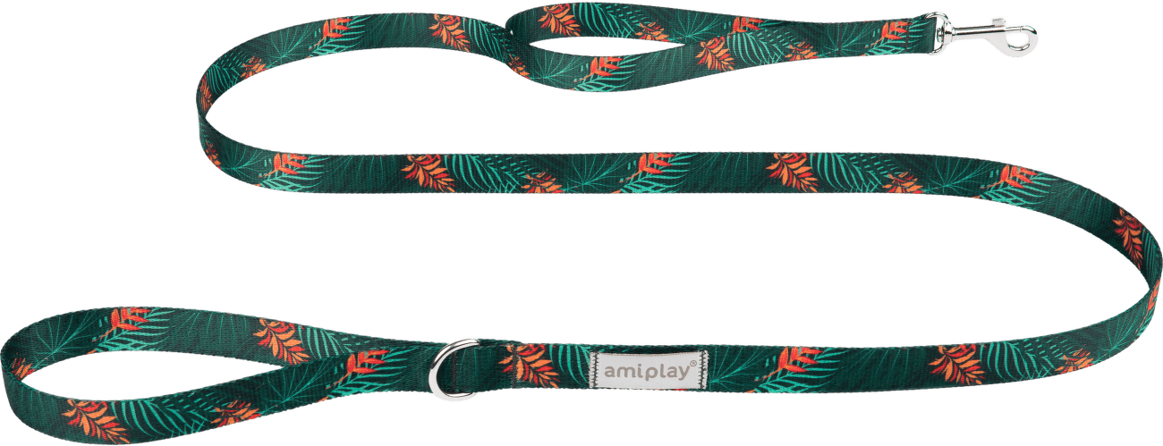 Vodítko pre psov Amiplay BeHappy Donut XL 150 cm × 2,5 cm