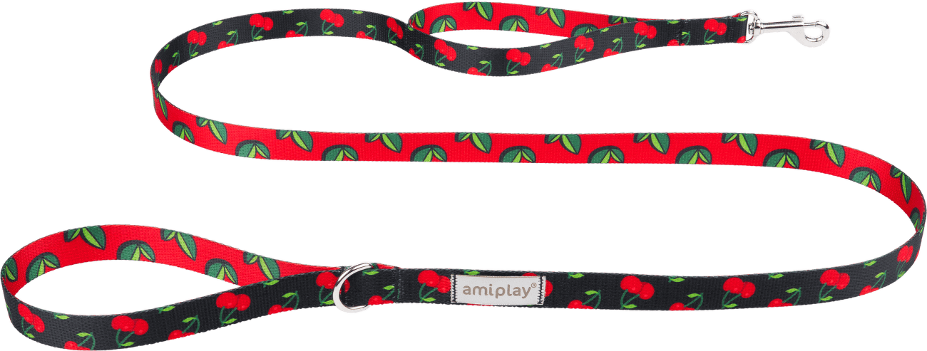 Vodítko pre psov Amiplay BeHappy Jungle L 150 cm × 2,5 cm