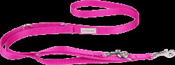 Vodítko pro psy Amiplay Samba 7v1 nastavitelné růžové S 100–200 cm × 1,5 cm