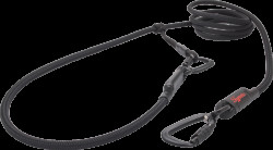 Vodítko Tamer Easylong lanové Twist 4-20 kg, 4 m černé